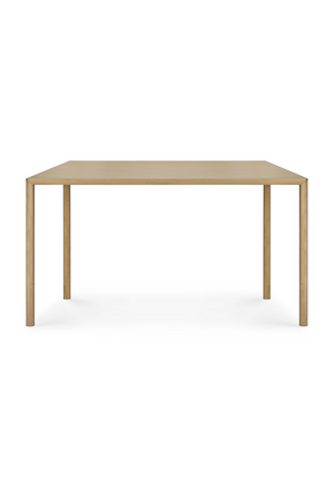 Varnished Oak Scandi Dining Table | Ethnicraft Air | Oroa.com
