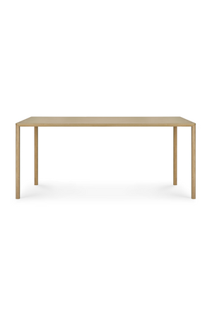 Varnished Oak Scandi Dining Table | Ethnicraft Air | Oroa.com