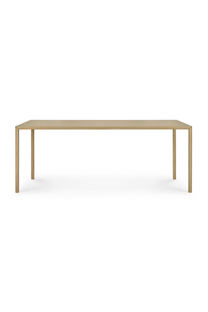 Varnished Oak Scandi Dining Table | Ethnicraft Air | Oroa.com