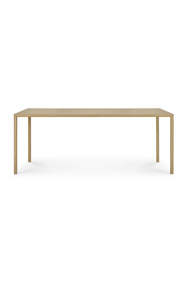 Varnished Oak Scandi Dining Table | Ethnicraft Air | Oroa.com