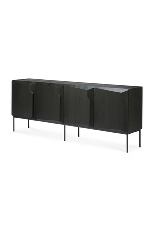 Black Oak Modern Sideboard | Ethnicraft Stairs | Oroa.com