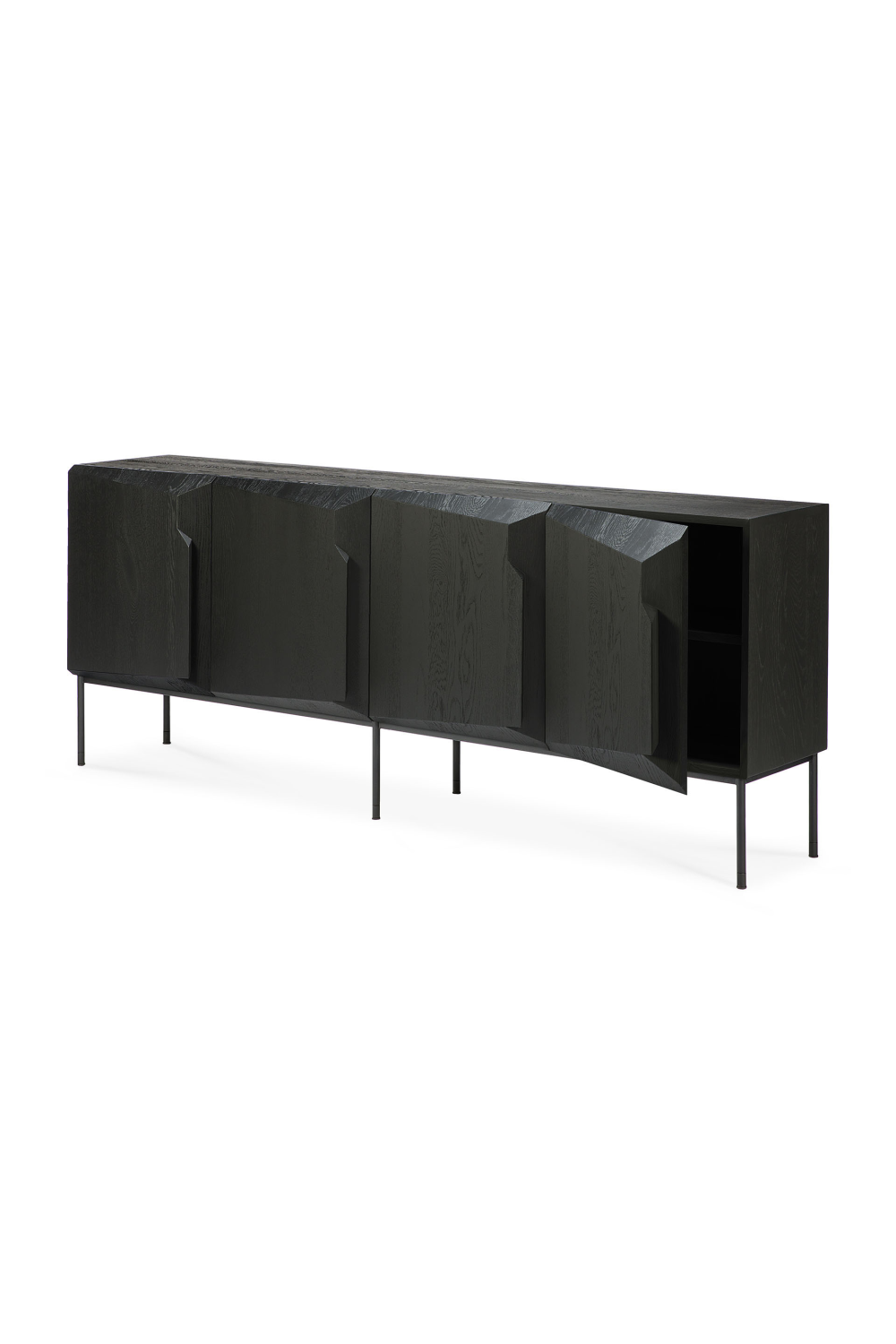 Black Oak Modern Sideboard | Ethnicraft Stairs | Oroa.com