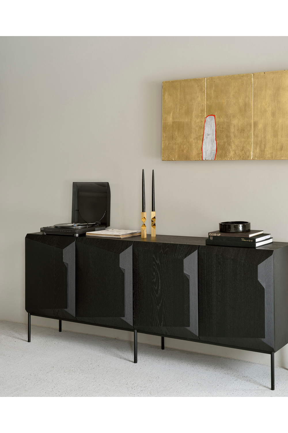 Black Oak Modern Sideboard | Ethnicraft Stairs | Oroa.com