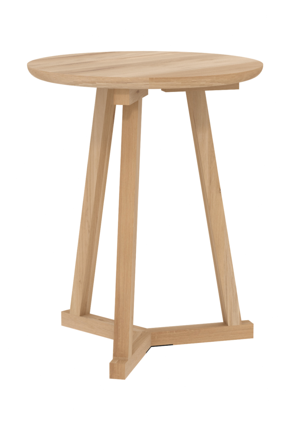 Minimalist Round Side Table | Ethnicraft Tripod | Oroa.com