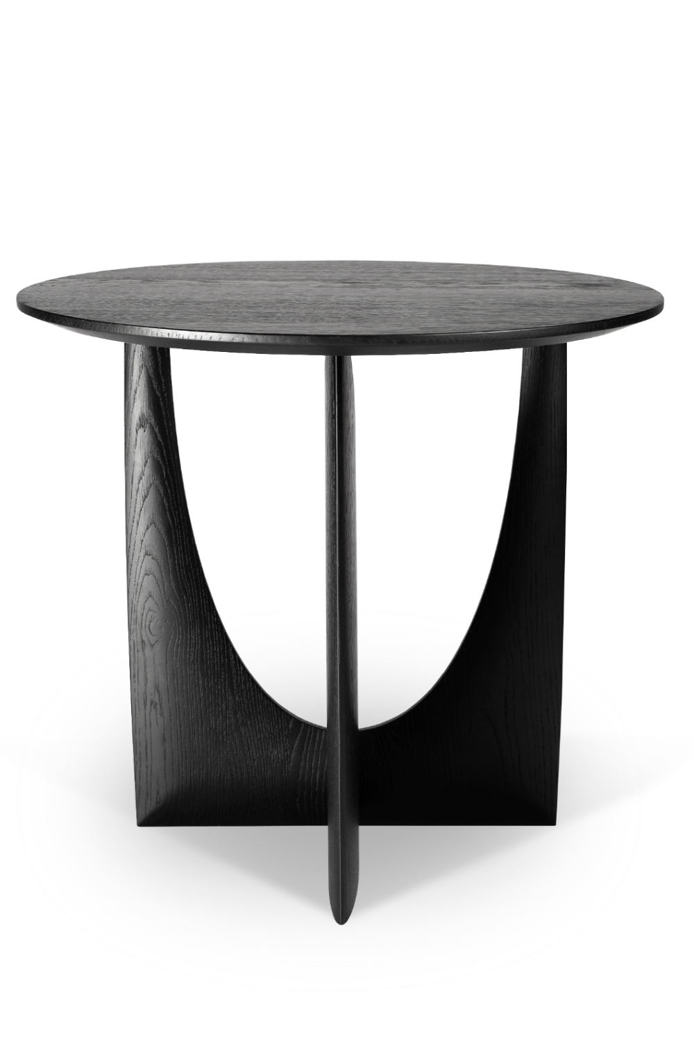 Modern Varnished Side Table | Ethnicraft Geometric | OROA.com