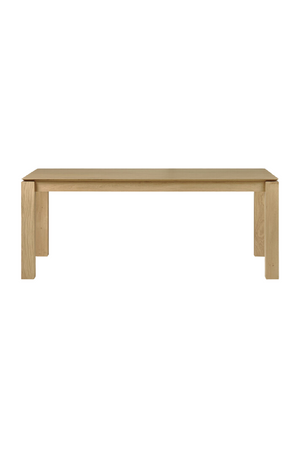 Solid Oak Dining Table | Ethnicraft Slice | Oroa.com