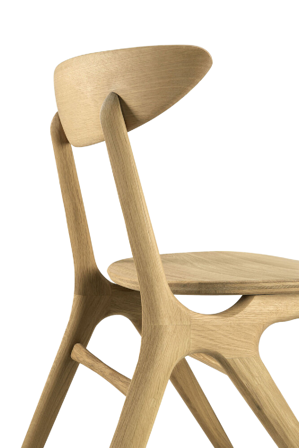 Natural Oak Dining Chair | Ethnicraft Eye | OROA.COM