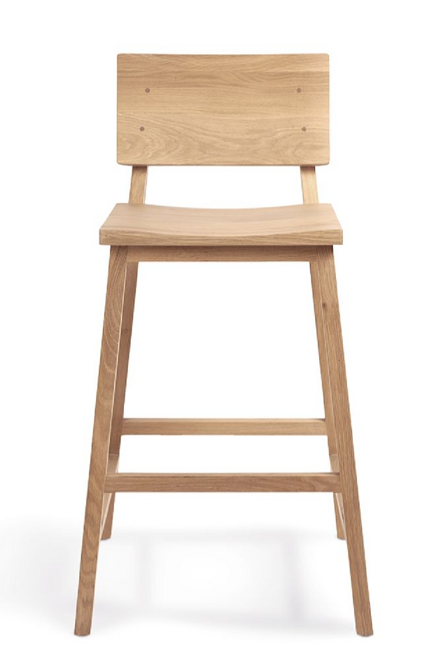 Oiled Oak Counter Stool | Ethnicraft N3 | Oroa.com