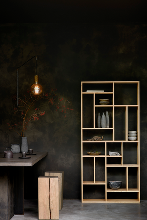 Multilevel Shelf Bookcase | Ethnicraft M | OROA.COM