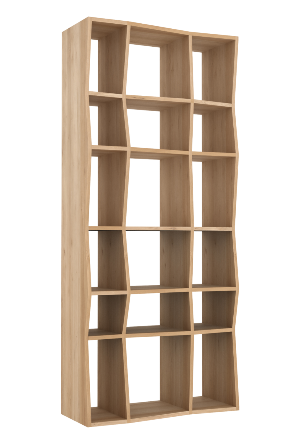 Oak Wooden Bookcase | Ethnicraft Z