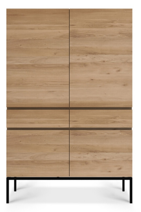 Oiled Oak Storage Cabinet | Ethnicraft Ligna | Oroa.com