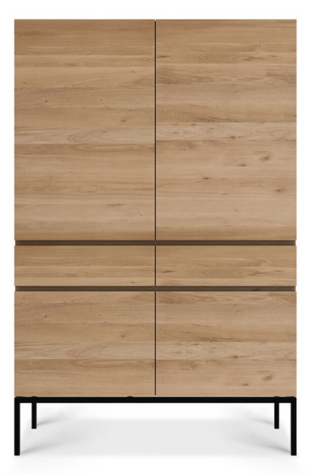 Oiled Oak Storage Cabinet | Ethnicraft Ligna | Oroa.com