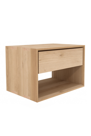 Solid Oak Nightstand | Ethnicraft Nordic II | OROA.com