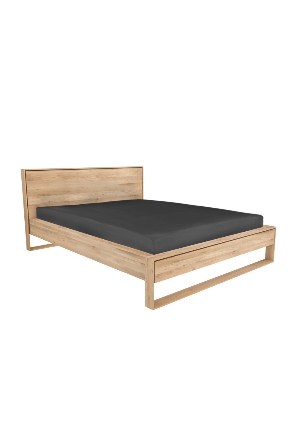 Solid Oak Bed | Ethnicraft Nordic II | OROA.COM
