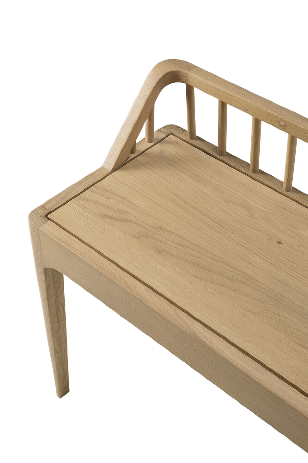 Modern Nordic Oak Bench | Ethnicraft Spindle | Oroa.com