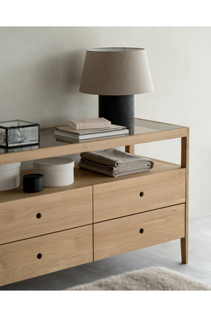 Oiled Oak Dresser | Ethnicraft Spindle | Oroa.com