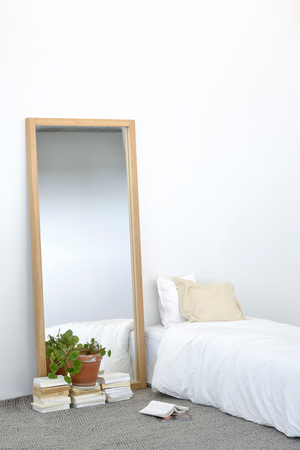 Oak Full-Length Floor Mirror | Ethnicraft Light Frame | OROA.com