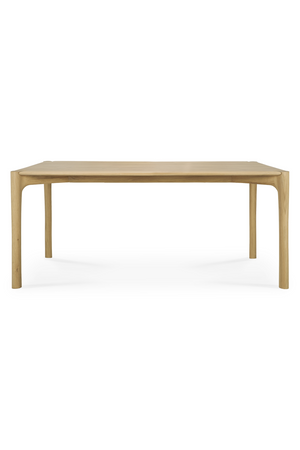 Natural Oak Modern Dining Table | Ethnicraft PI | Oroa.com
