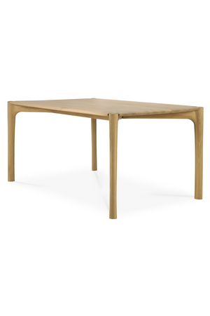 Natural Oak Modern Dining Table | Ethnicraft PI | Oroa.com