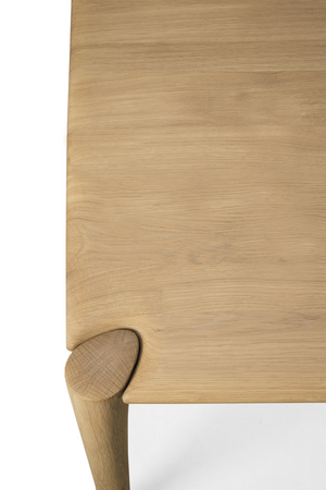 Natural Oak Modern Dining Table | Ethnicraft PI | Oroa.com