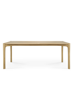 Natural Oak Modern Dining Table | Ethnicraft PI | Oroa.com