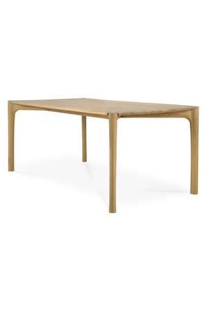 Natural Oak Modern Dining Table | Ethnicraft PI | Oroa.com