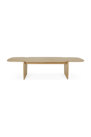 Brown Rectangular Coffee Table | Ethnicraft PI | Oroa.com