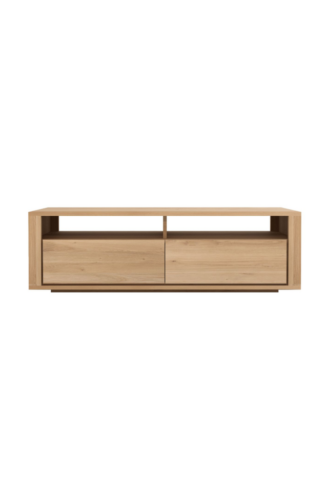 Solid Oak Japandi Media Unit | Ethnicraft Shadow | OROA
