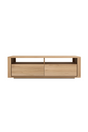 Solid Oak Japandi Media Unit | Ethnicraft Shadow | OROA