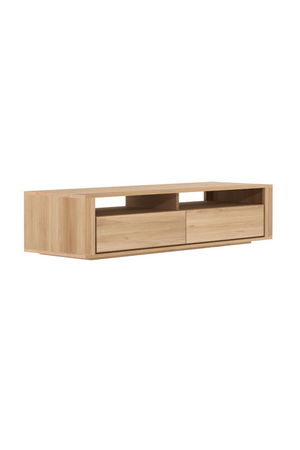 Solid Oak Japandi Media Unit | Ethnicraft Shadow | OROA