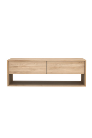 Oiled Oak TV Cupboard | Ethnicraft Nordic | Oroa.com