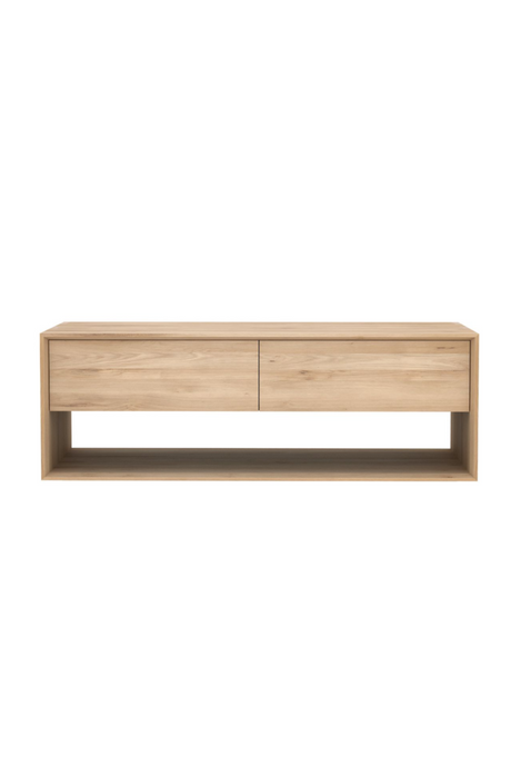 Oiled Oak TV Cupboard | Ethnicraft Nordic | Oroa.com