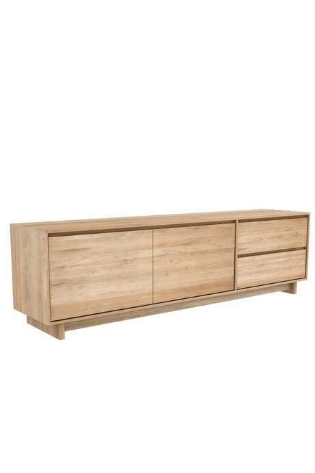 Oiled Oak TV Cabinet | Ethnicraft Wave | OROA.com