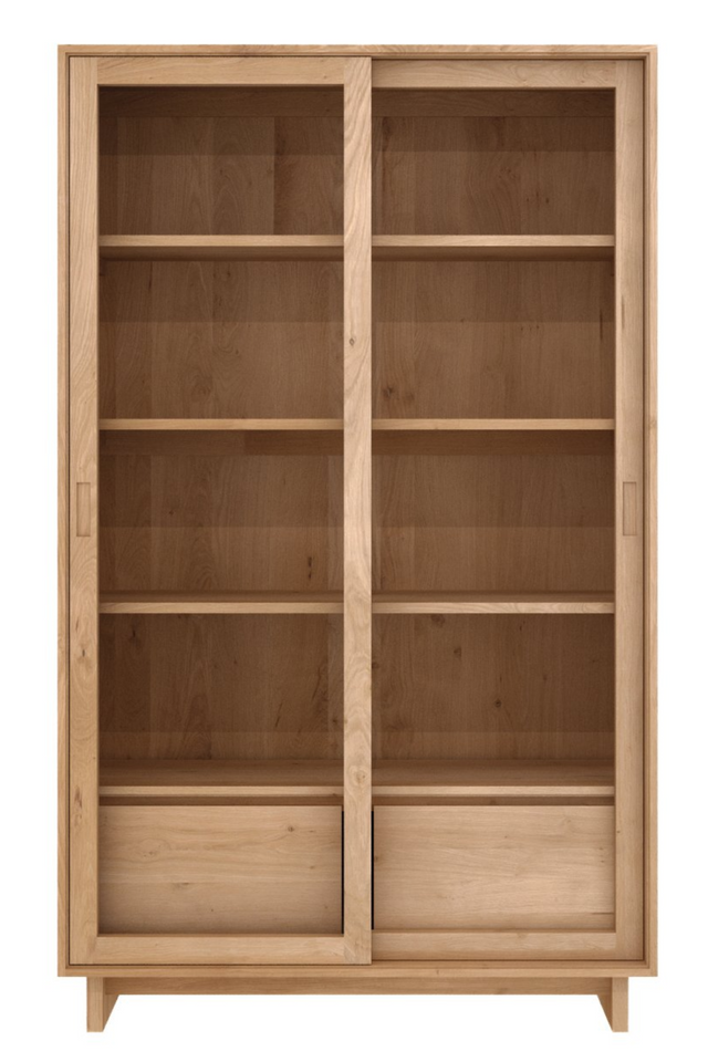 Oak Sliding Door Cabinet | Ethnicraft Wave | Oroa.com