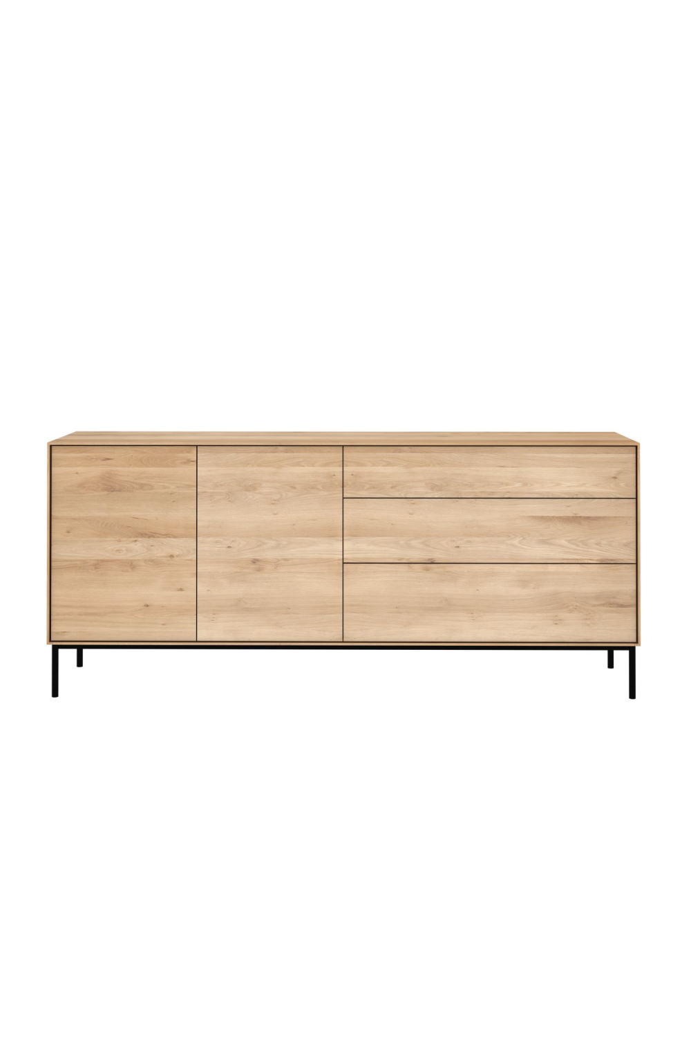 Modern Varnished Oak Sideboard | Ethnicraft Whitebird | Oroa.com