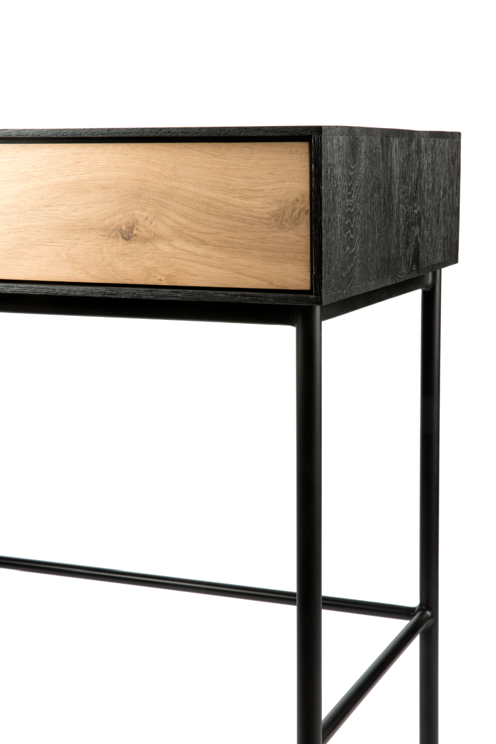 Solid Oak 2-Drawer Desk | Ethnicraft Blackbird | Oroa.com