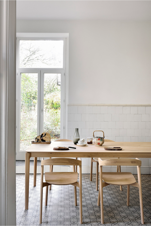 Oak Minimalist Dining Table | Ethnicraft Bok | Oroatrade.com