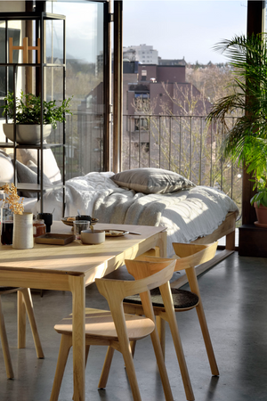 Oak Minimalist Dining Table | Ethnicraft Bok| Oroatrade.com