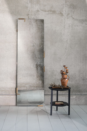 Circular Tiered Black Oak Side Table | Ethnicraft Bok | Oroa.com