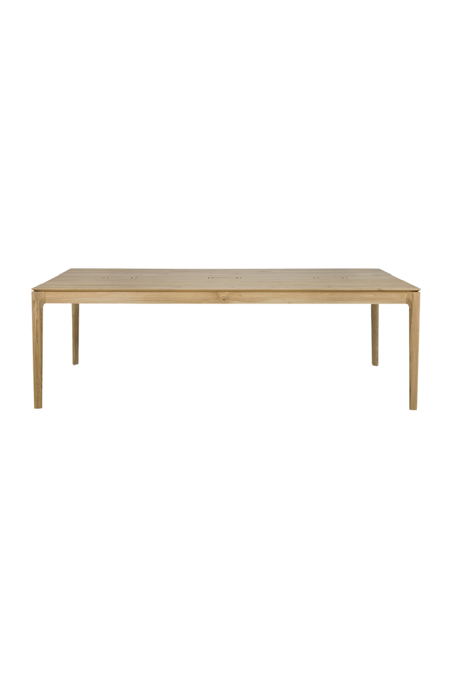 Varnished Oak Co-Work Desk | Ethnicraft Bok | OROA.COM