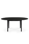 Oak Extendable Round Dining Table | Ethnicraft Bok | Oroa.com