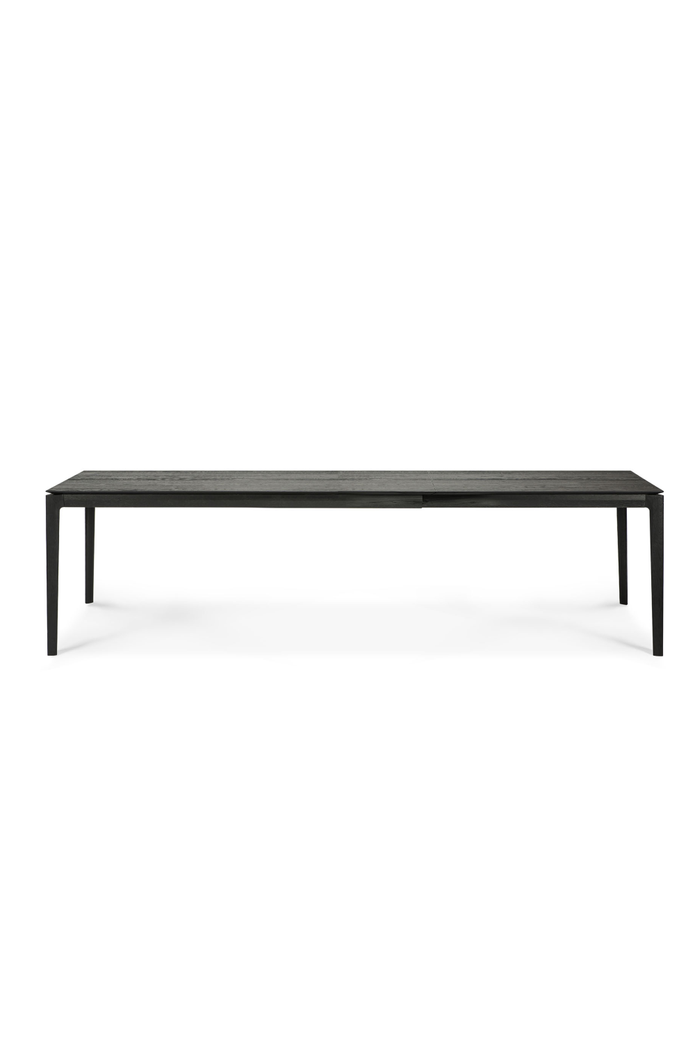 Extendable Black Oak Dining Table | Ethnicraft Bok | Oroa.com