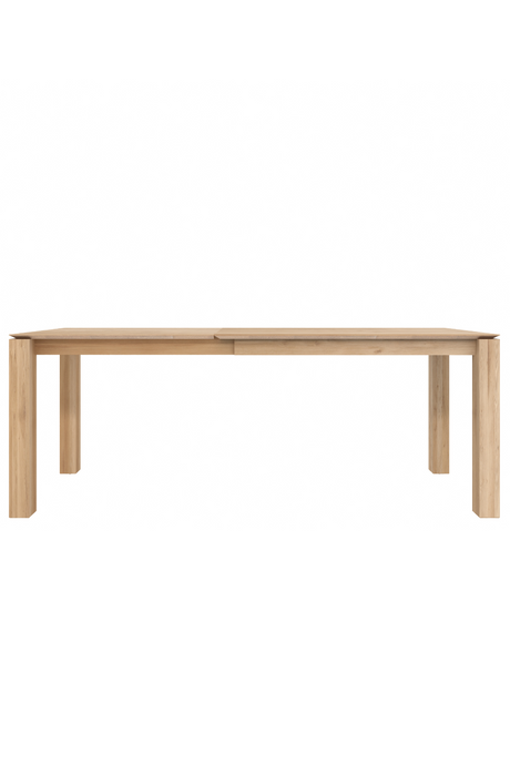 Oiled Oak Extendable Dining Table | Ethnicraft Slice | OROA.com