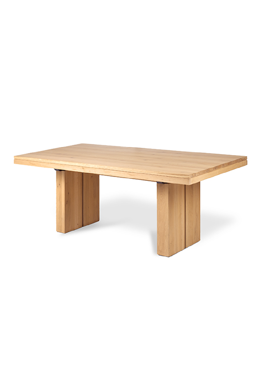 Scandinavian Extendable Oak Dining Table  | Ethnicraft Double | Oroa.com