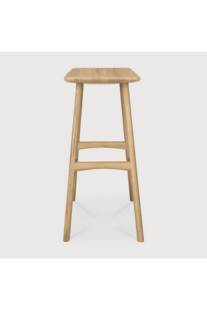 Modern Oak Counter Stool | Ethnicraft Osso | Oroa.com