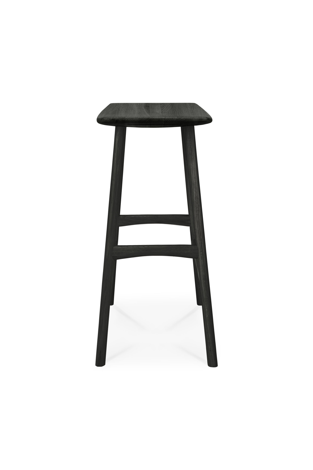 Classic Black Oak Counter Stool | Ethnicraft Osso | Oroa.com