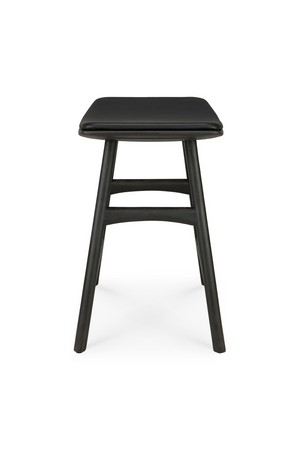 Black Oak Accent Stool | Ethnicraft Osso | Oroa.com