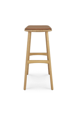Modern Upholstered Oak Counter Stool | Ethnicraft Osso | Oroa.com