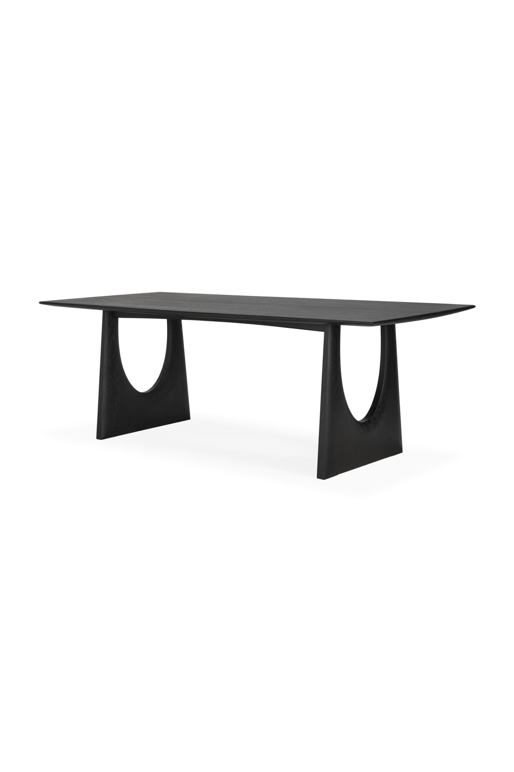 Black Oak Modern Dining Table | Ethnicraft Geometric | Oroa.com