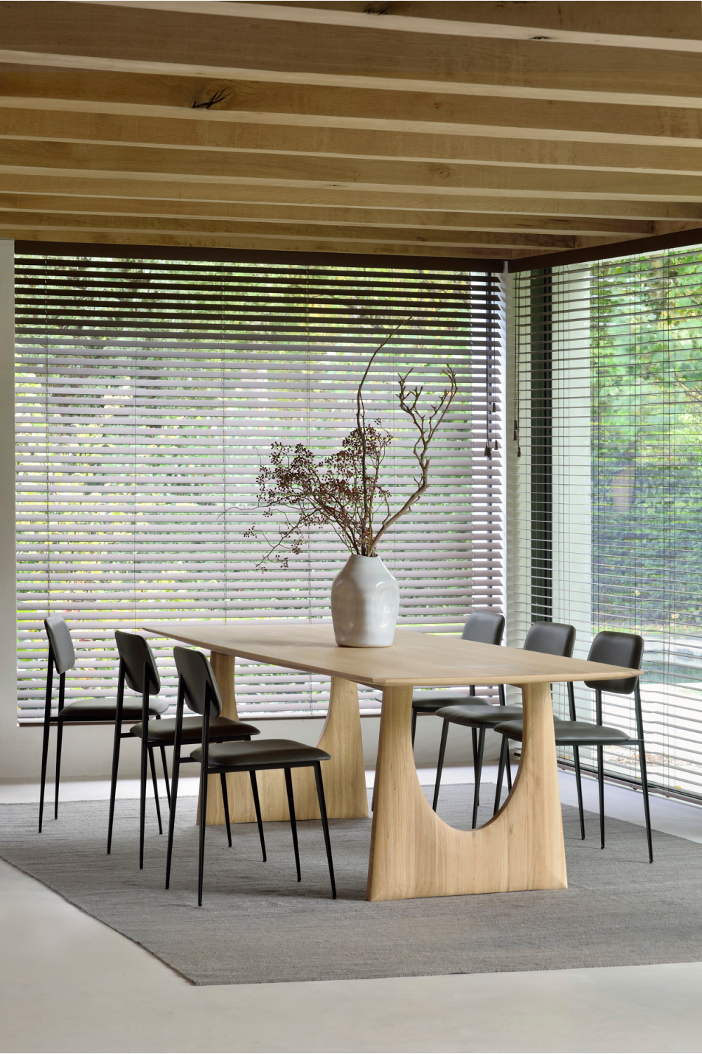 Rectangular Dining Table | Ethnicraft Geometric | Oroa.com